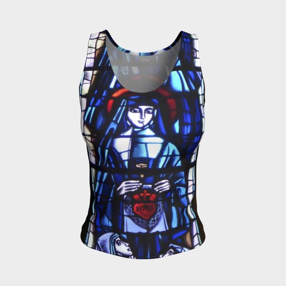 Luxe Tank Top - Sacred Heart - Picture 2 of 5